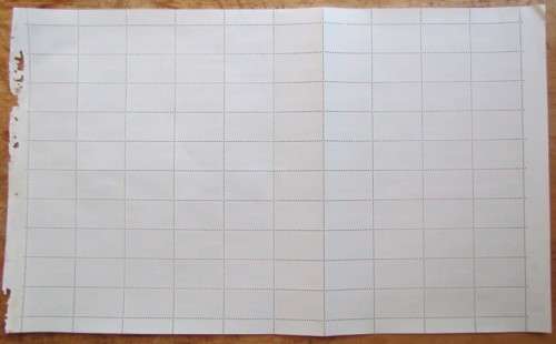 RSA SAVE FUEL SHEET - MINT - DAMAGE ON SHEET BORDER