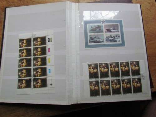 $$CRAZY R1 START$$ 2 X ALBUMS + STAMPS + SHEETS + MINI SHEETS *ALBUMS SHOW RUST SPOTS