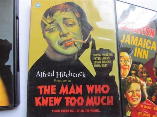 ALFRED HITCHCOCK BOX SET - 5 X MOVIES - 1 BID FOR THE SET