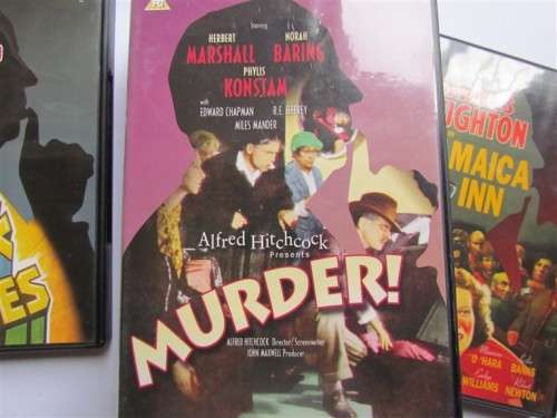ALFRED HITCHCOCK BOX SET - 5 X MOVIES - 1 BID FOR THE SET
