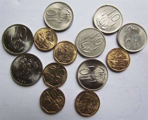 RSA 10c LOT - 1989/91/88/71 - 1 bid for all **LOW START**