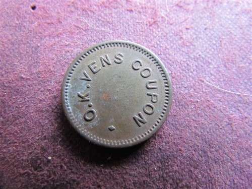 O.K VENDING TOKEN 75
