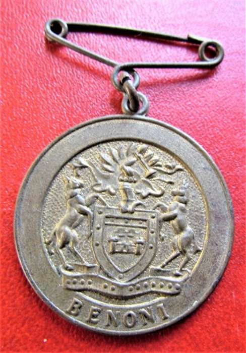 STATE PRESIDENT`S VISIT TO BENONI MEDAL - 1965