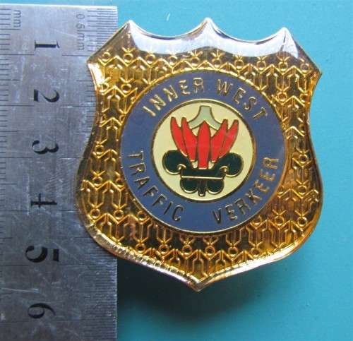 INNER WEST TRAFFIC - LARGE - VERKEER BADGE
