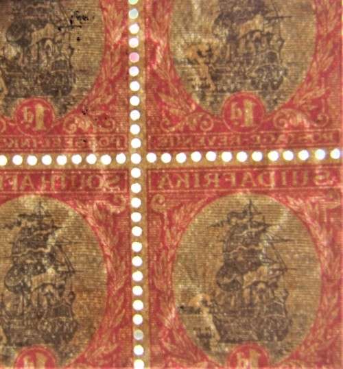 1927-36 SG. 31 Inverted Watermark *RARE* Perf 13 1/2 x 14 Value R4800