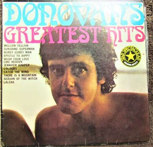 Donovan`s Greatest Hits  - Vintage Vinyl LP Record - Mellow Yellow+