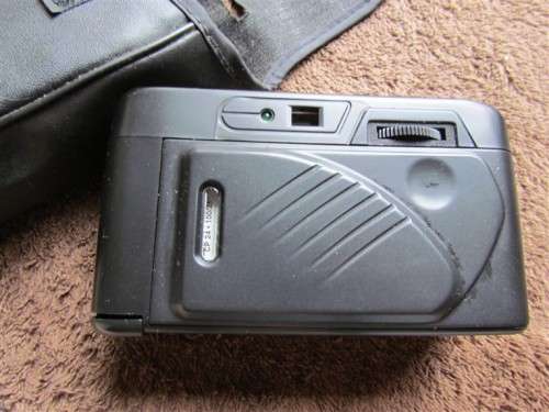 Vintage Film Camera + Cover - Not tested , Sold As Is - all looks in order