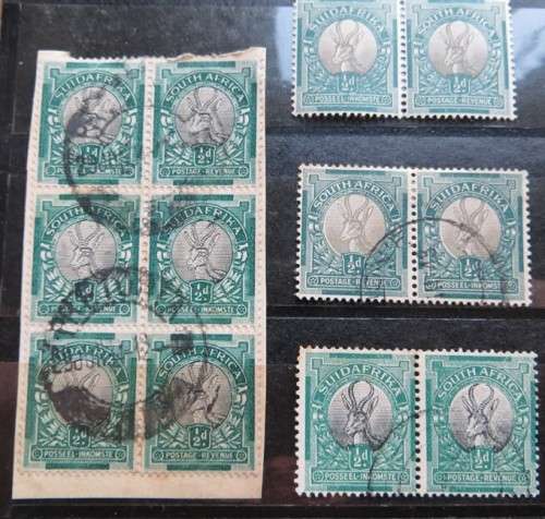 SA Union Pairs Mix - Mint + Used + Inverted Watermark