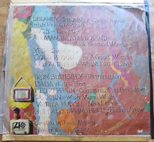 Vintage Vinyl LP - The Age of Atlantic -Led Zeppelin/Eric Clapton/Vanilla Fudge