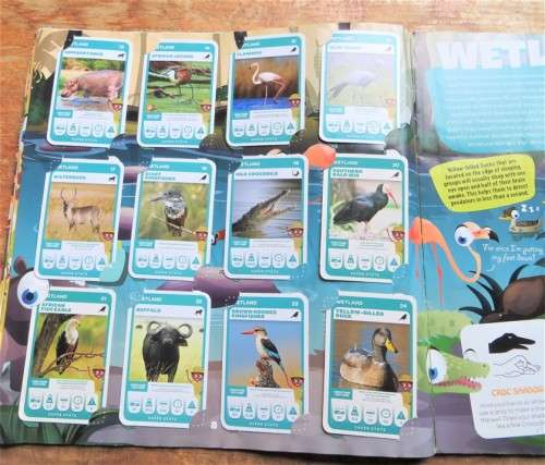 South African Super Animals - Complete Cards Collection in Album