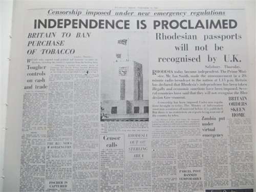 The Valiant years - Rhodesia - Beryl Salt 1978