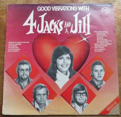 Vintage Vinyl LP - 4 Jacks & a Jill Good Vibrations