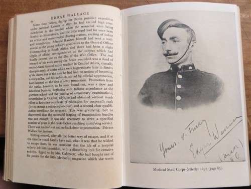 Edgar Wallace Autobiography - Margaret Lane - Newspaper Man Phenomenon