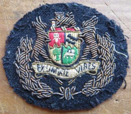 SA Navy Warrant Office 1st Class Wire Bullion Patch/Badge