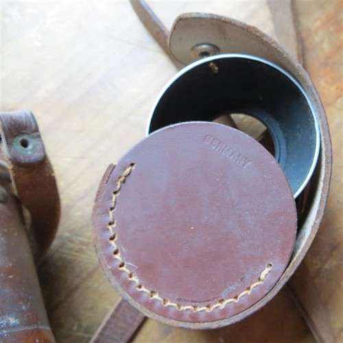 Vintage AGFA Camera + Leather Cover - Untested - Sold As Is