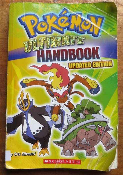 Pokemon Updated Ultimate Handbook - well used Copy