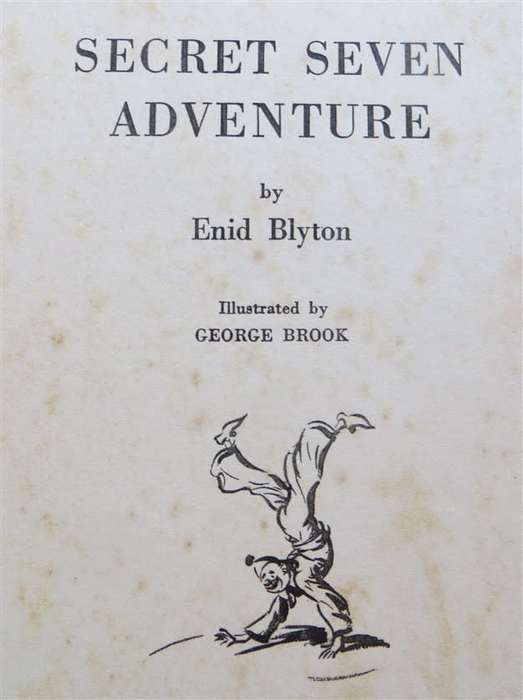 1951 2nd Impression - The Secret Seven - Enid Blyton