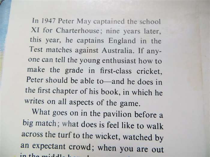 1956 1st Edition - Peter May`s Book of Cricket