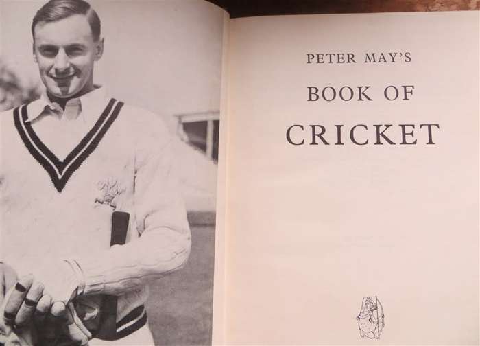 1956 1st Edition - Peter May`s Book of Cricket