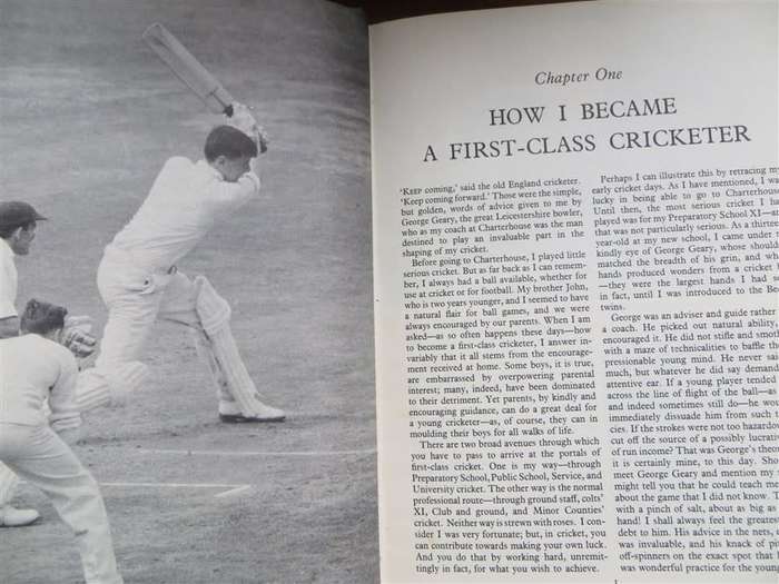 1956 1st Edition - Peter May`s Book of Cricket