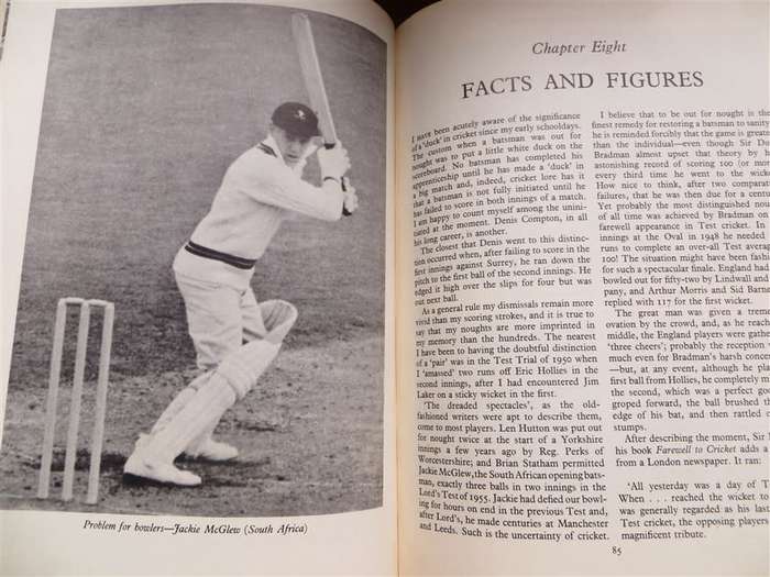 1956 1st Edition - Peter May`s Book of Cricket