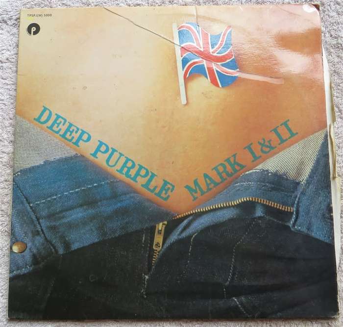 Vintage LP Deep Purple - Mark I & Mark II double LP - VG/VG+