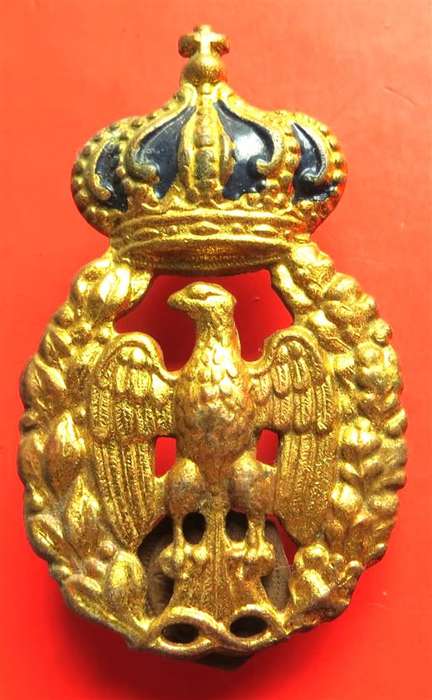 Italian Airforce Cap Badge WW2