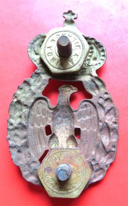 Italian Airforce Cap Badge WW2
