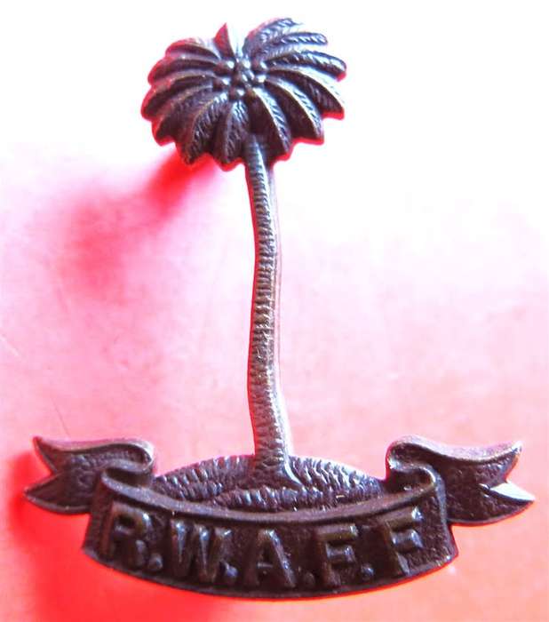Royal West Africa Frontier Force collar Badge***Scarce***