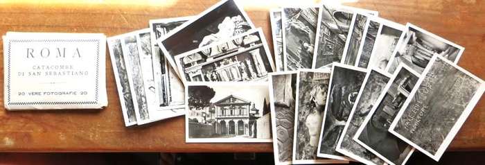 Rome - 20 x Black & White Photograph Cards
