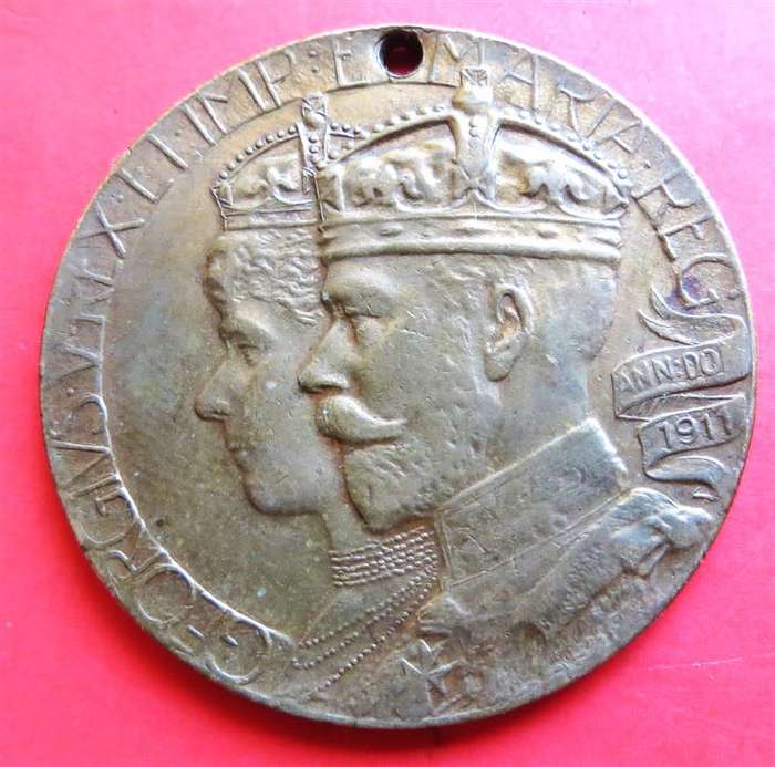 1911 Natal coronation Medallion