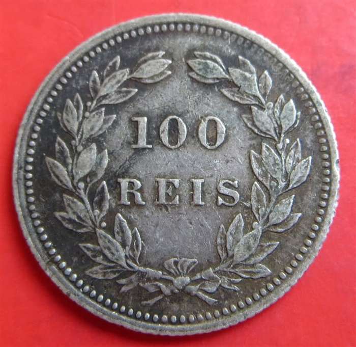 1895 Portugal 100 Reis