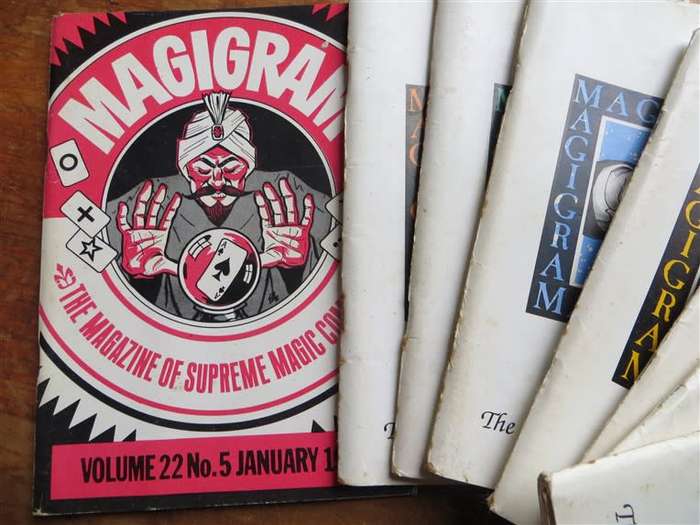 8 x Magicram Magazines Lot - Magic Secrets How to Mags