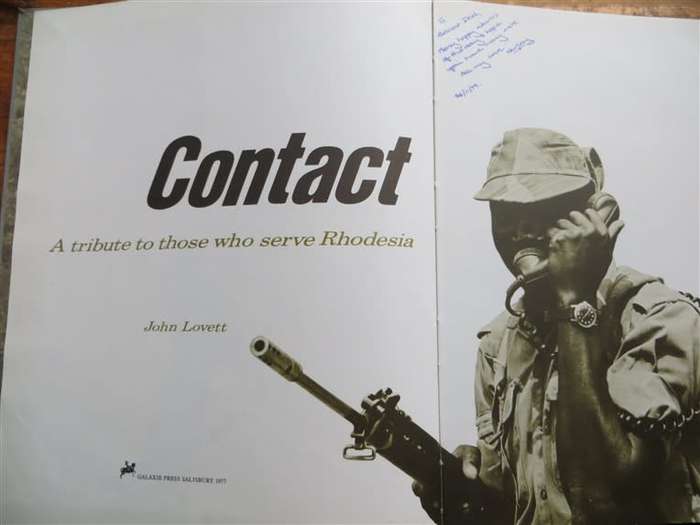 CONTACT - John Lovett - Hardcover Rhodesia - 1979 Print