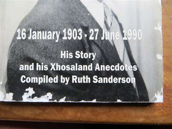 Xhosaland Anecdotes - Owen Fred Tozer Melvill - Sanderson