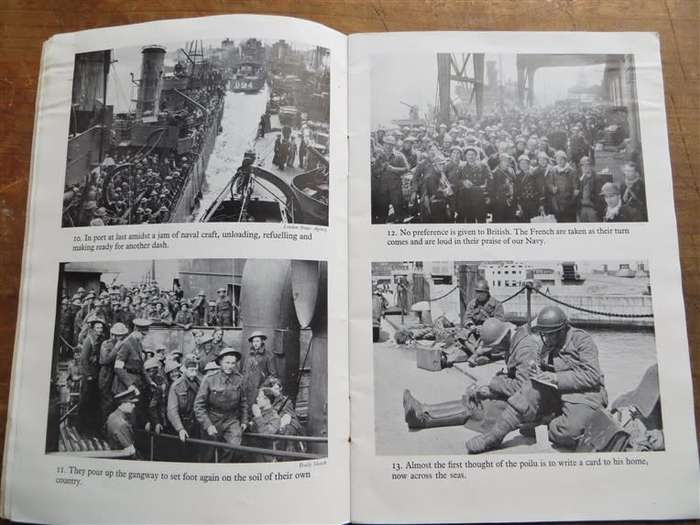 1940 Home from Dunkirk Photographic record in aid of British Red Cross & St John