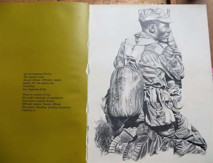 Rhodesiana - Faces of War - Peter Badcock - Sketches & Poetry