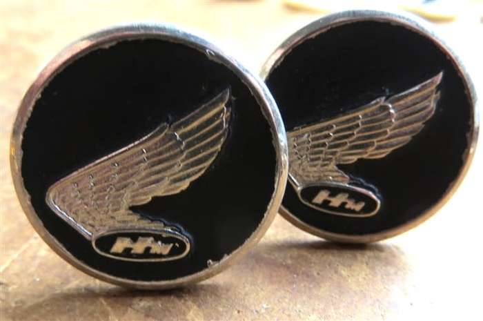 Honda Motorcycles pair of cufflinks