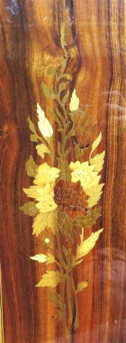 Vintage / Antique Wood Inlay Artwork - Amazing finish and detail