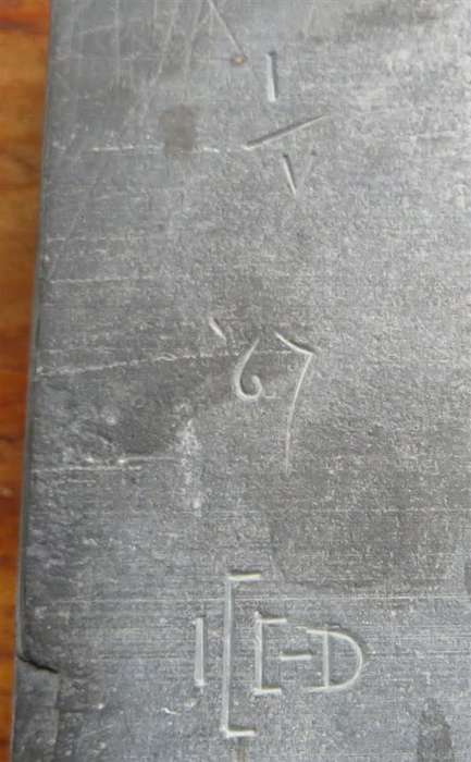 Large Relief Sculpture Set (1965) - 5 x Black Stone Numbered & Signed - 150mmX460mm each Stone