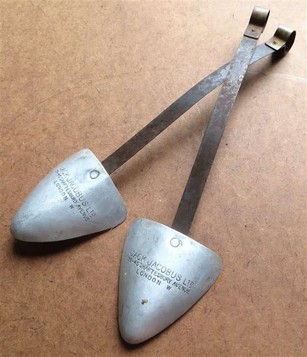 Pair Vintage Shoe Stretchers - Jack Jacobus Ltd. London