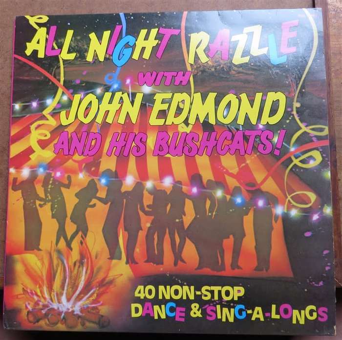 John Edmond and his Bushcats - All Night Razzle Vintage Vinyl LP - VG