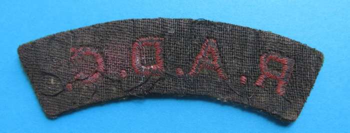 Royal Army Dental Corps Embroidered Shoulder Title **SCARCE**