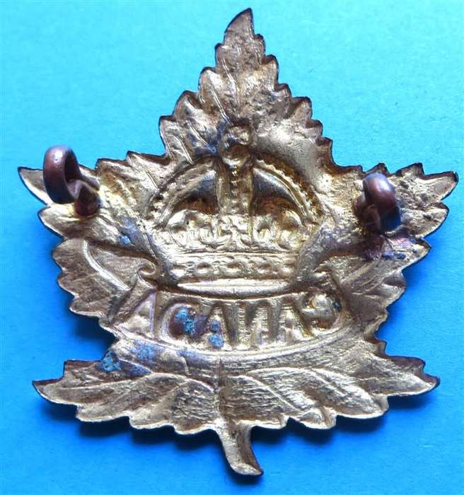 Canadian Expeditionary Force WW1 Cap Badge Scarce item