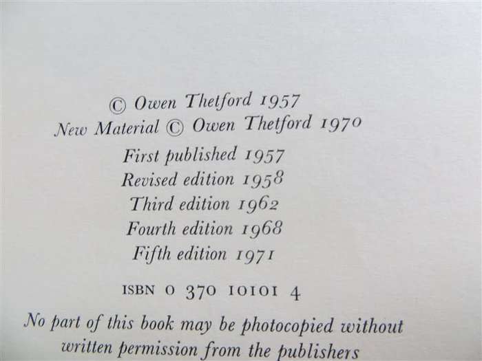 Aircraft of the Royal Airforce since 1918 - Owen Thetford