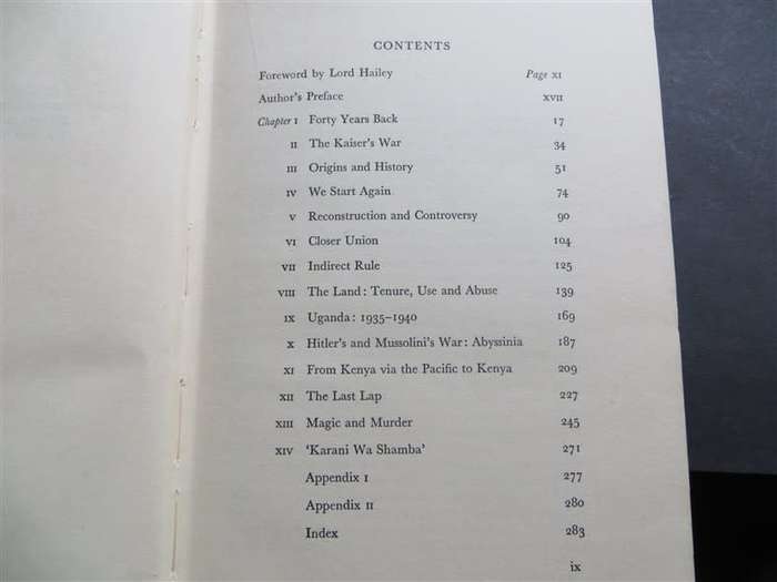 1954 African Afterthoughts - Sir Philip Mitchell 1st Edition