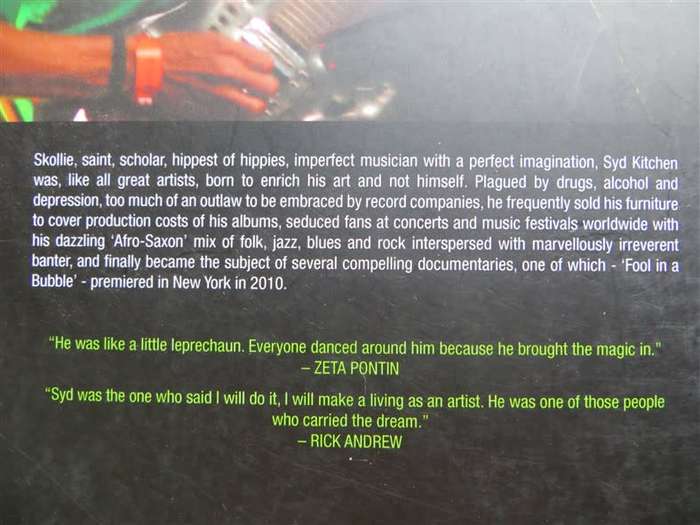 Syd Kitchen - Scars that Shine - Donve Lee , signed by author