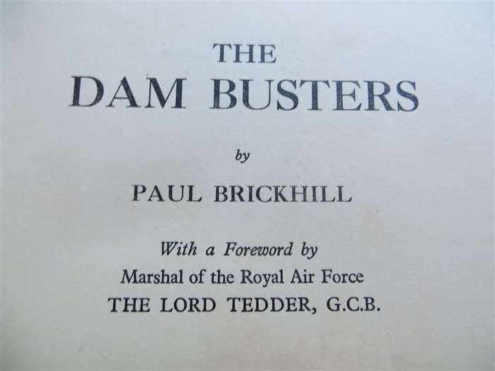 The Dam Busters - Paul Brickhill 1954 Hardcover
