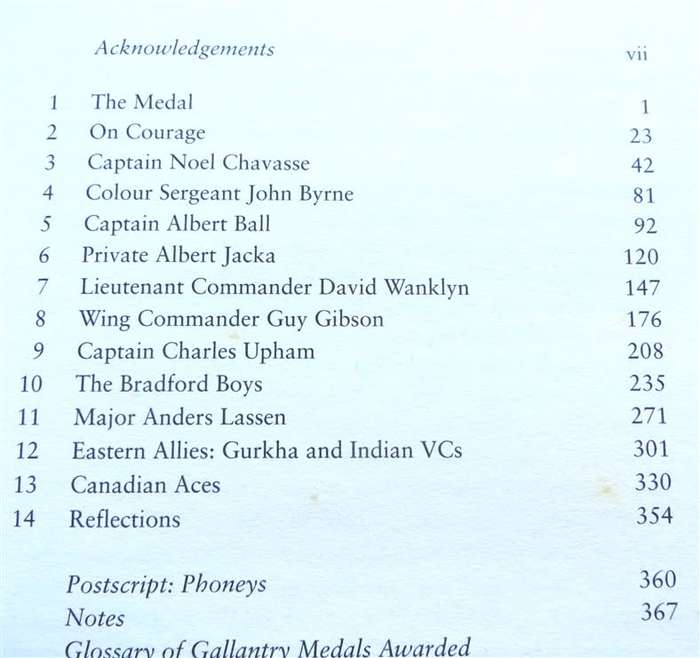 Signed Copy Supreme Courage - 150 years of the Victorian Cross - Gen.Sir P de la Billiere