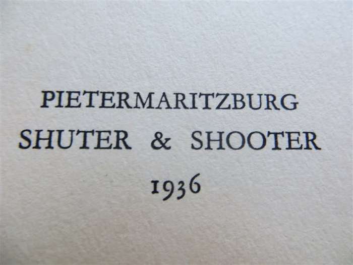 1936 More Annals of Natal - A.F Hattersley